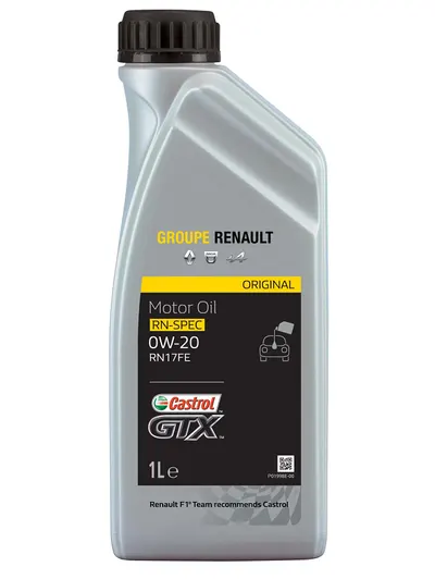 Ulei motor Renault - Castrol GTX RN17 FE 0W20 1L