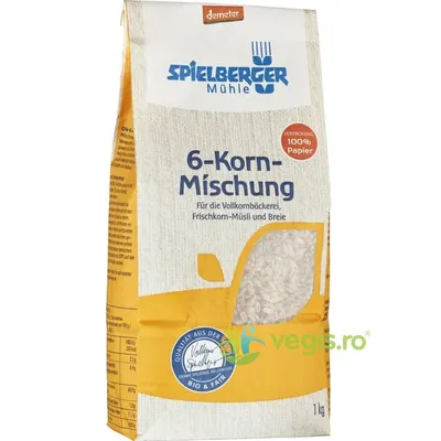 Amestec de 6 Cereale Demeter Ecologic/Bio 1kg