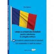 Limba si literatura romana pentru admiterea la colegiile militare