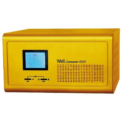 UPS centrale termice Commander unda sinusoidala pura 230V/1000W, Well UPS-HEATST-COMMANDER1000W-WL