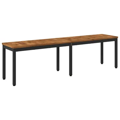 vidaXL Bancă de grădină 161 x 35 x 45 cm Lemn Solid de Acacia