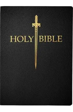 KJV Sword Bible, Large Print, Black Bonded Leather, Thumb Index: (Red Letter, 1611 Version)