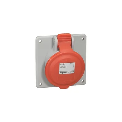 Panou montaj priza P17 - inclinata - IP44 - 380/415 V~ - 16 A - 3P+N+E