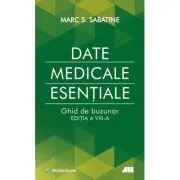 DATE MEDICALE ESENTIALE. Ghid de buzunar (editia a 8-a)