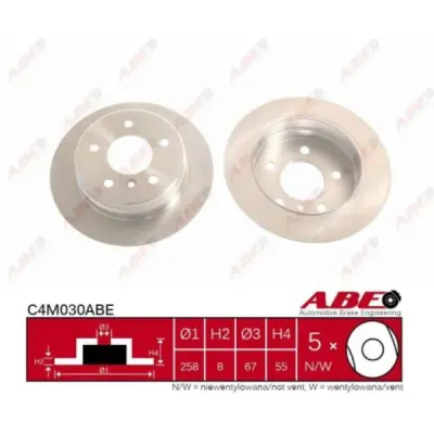 Disc frana ABE C4M030ABE