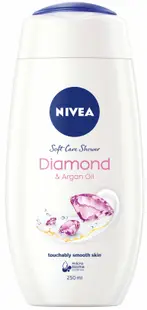 Nivea Gel de duș Diamond & Argan oil, 250 ml