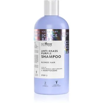 so!flow Cooling Shampoo Blonde Hair sampon violet neutralizeaza tonurile de galben