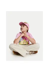Tricou fete - 304938238 - Bumbac - Roz - Roz
