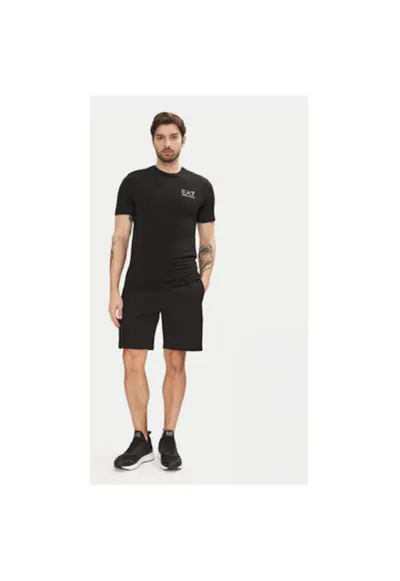 Tricou barbati Emporio Armani - 7M000299 AF13739 - Viscoza/Poliamida - Negru - Negru