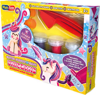 Set cu plastilină Play-Toys - Unicorn