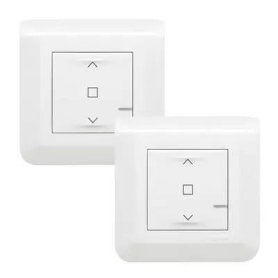 Kit all-in-one care con tine un Intrerupator pentru storuri + Intrerupator wireless pentru storuri Mosaic with Netatmo