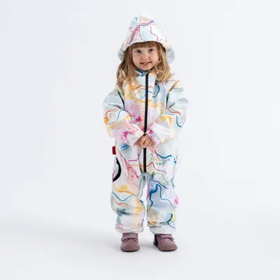 Costum Softshell schi/ sanie Pastel copii