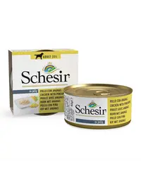 SCHESIR Fruit Mancare caine, cu pui si ananas 150 g