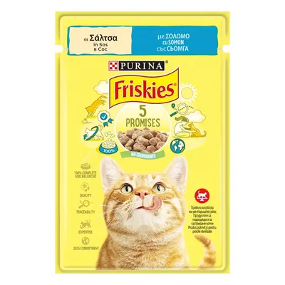 FRISKIES Adult Cat, Salmon, 85 g