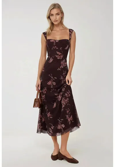 Rochie maxi - maro - tul