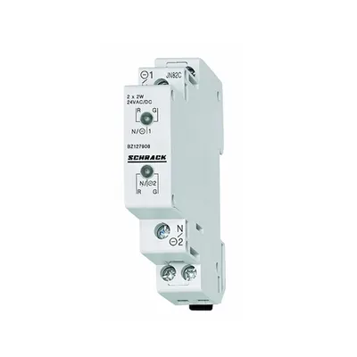 Lampa semn. mod. dubla cu LED-uri rosu/verde, 110-240V AC/DC