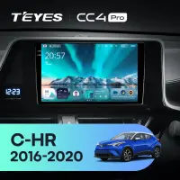 Navigatie Auto Teyes CC4 Toyota C-HR 2016-2023 6+128GB 9.5" QLED Octa-core 2.7Ghz, Android 4G Bluetooth 5.1 DSP