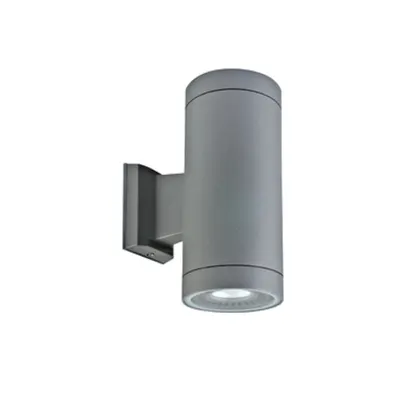 Rolo-WL2, E27 PAR30, 2x75W, IP54, clar, gri