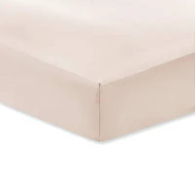 Cearșaf din bumbac satinat Bianca Classic, 135 x 190 cm, bej