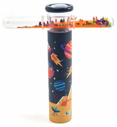 Kaleidoscop magic cu baghetă Svoora - Cosmos, 15 cm
