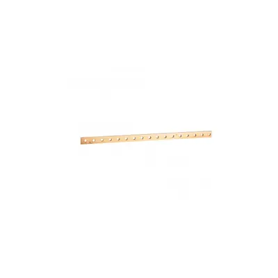 Bara de cupru rigida - section 18 x 4 mm - 200 to 245 A - L. 990 mm