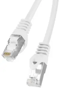 Cablu Lanberg - CAT.6 FTP, RJ-45/RJ-45, 3m, alb