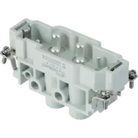 Contector industrial Tata - 77X27 - 4P + E 80A 830V / 8kV / 3 - ȘURUB CONNECTION - GRI