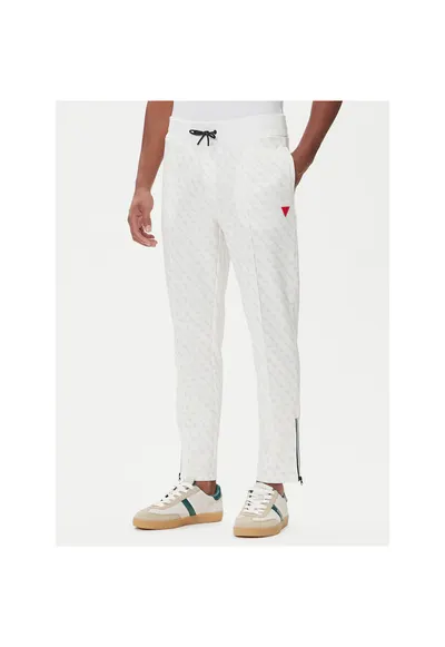 Pantaloni de trening barbati alb