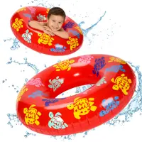 Colac scaun bebeluși înot adulți gonflabil Aquastic, roșu