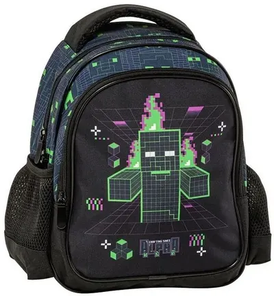Rucsac pentru grădiniță Graffiti Minecraft - Matrix