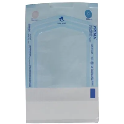 Set 2 x 100 Pungi Autosigilante pentru Sterilizare Autoclav, 60 mm x 100 mm, Prima
