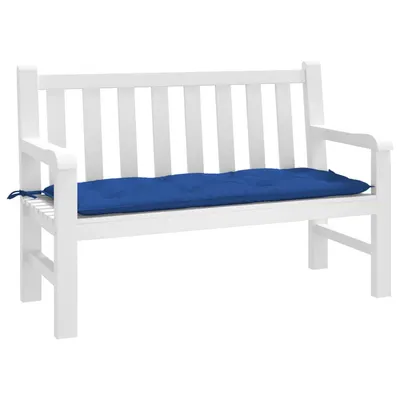 vidaXL Pernă bancă de grădină, albastru, 120x50x7 cm, material oxford