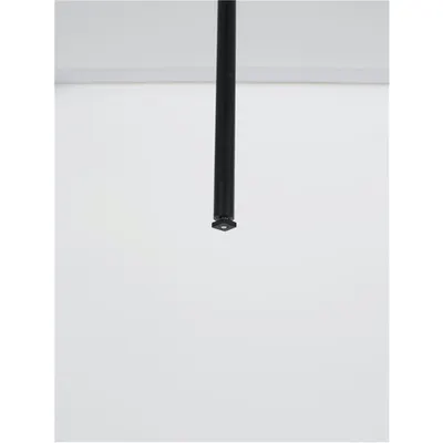 LINEAR Nisipiu Negru Aluminiu Intermediate ssusport for suspend rod installation Deschiss IP20