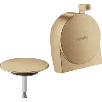 Capac ventil cada cu alimentare preaplin culoare bronz periat Hansgrohe Exafill S 58117140