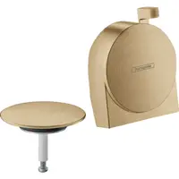 Capac ventil cada cu alimentare preaplin culoare bronz periat Hansgrohe Exafill S 58117140