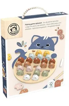 Joc educativ pescuieste literele. Fishing game Alphabet