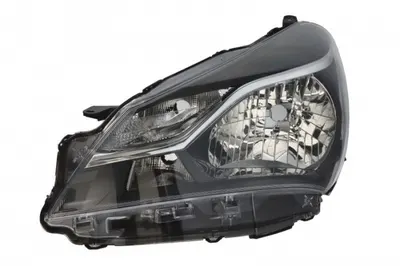 Far Stanga (H4 W21 WY21W, electric, fara motoras) potrivit TOYOTA YARIS, YARIS HATCHBACK 01.17