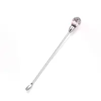 Instrument Profesional Manichiură Tip Lingură pentru Mixare Gel UV, Decorare și Nail Art