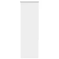 vidaXL Jaluzea cu role opace alb 55x150 cm lățime material 50,7 cm