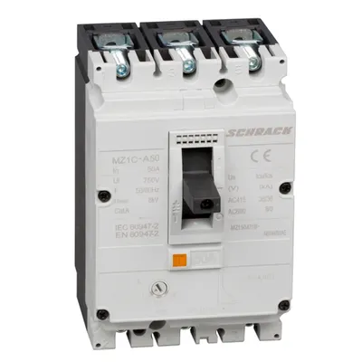 Intreruptor automat tip A, 3-poli, 36kA, 50A cu cl. rama