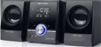 Micro Sistem Audio Muse M-38 BT, 2 x 5 W, Bluetooth, CD-Player, Telecomanda (Negru)