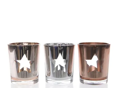 Pahar pentru lumanare - Tlighth Laser Star - mai multe modele