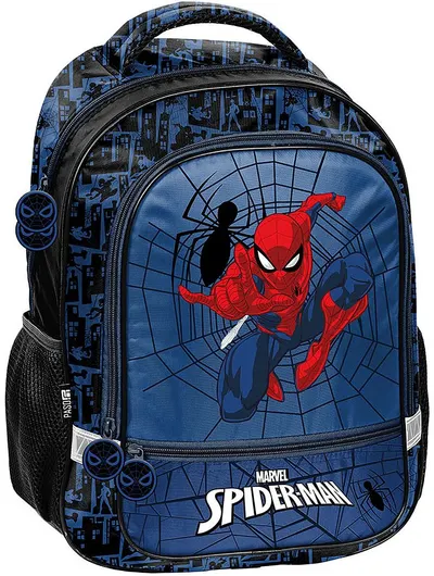 Ghiozdan școlar Paso Spider-Man - Attack, 2 compartimente