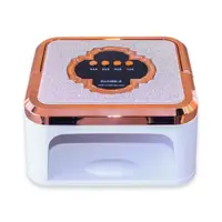 Lampă UV/LED Profesională Elegant SUPER SUN AB-8 Rose Gold cu Strasuri 288W pentru Orice Material Tehnic