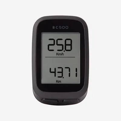 Ciclocomputer fără fir Van Rysel BC 500 Negru