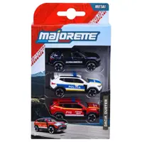 Set 3 masinute din metal, Majorette, Dacia Duster, 1:64