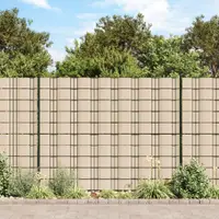 Gossi panou de intimitate gradina, crem, 70x0,19 m, pvc
