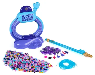 Kit creativ Cool Maker - Studio de brățări cu mărgele Heishi, Vânători de demoni KPop