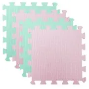 Covoras buretat, 50x50 cm, 4 buc/set