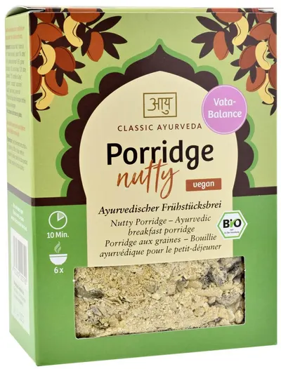 Porridge Nutty Mic dejun ayurvedic, 480 g, Amla Natur
